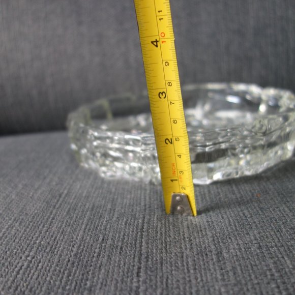 Vintage Fancy Glass Ash Tray - Picture 8 of 8